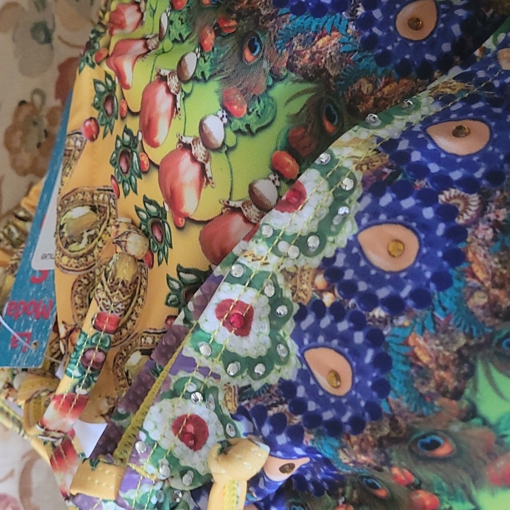 True Colours By La Moda Clothing Swim Top View 2